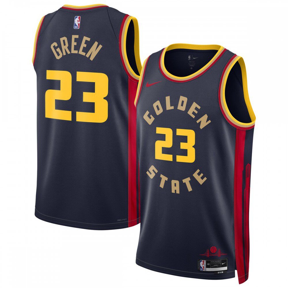 Draymond Green Golden State Warriors Unisex 2024/25 Swingman Player Jersey - City Edition - Navy-Pro Kit Vault | Brand New 26/27 Sports Jerseys